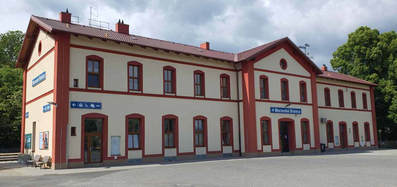 Nádraží v Moravských Bránicích