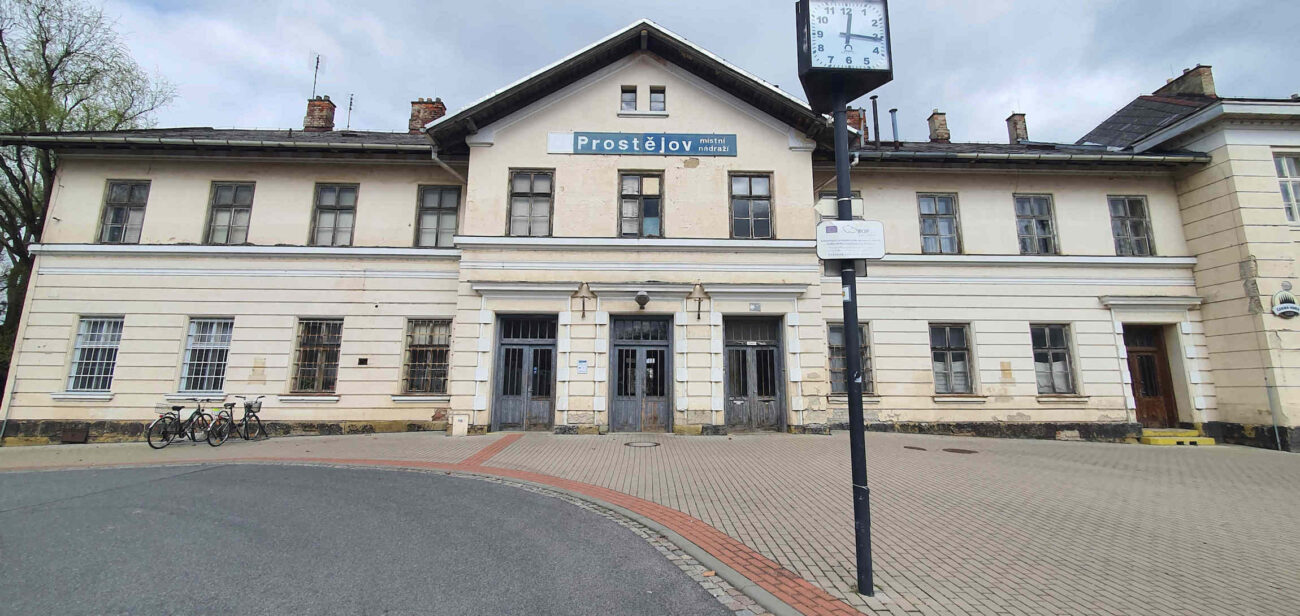 Prostějov místní nádraží