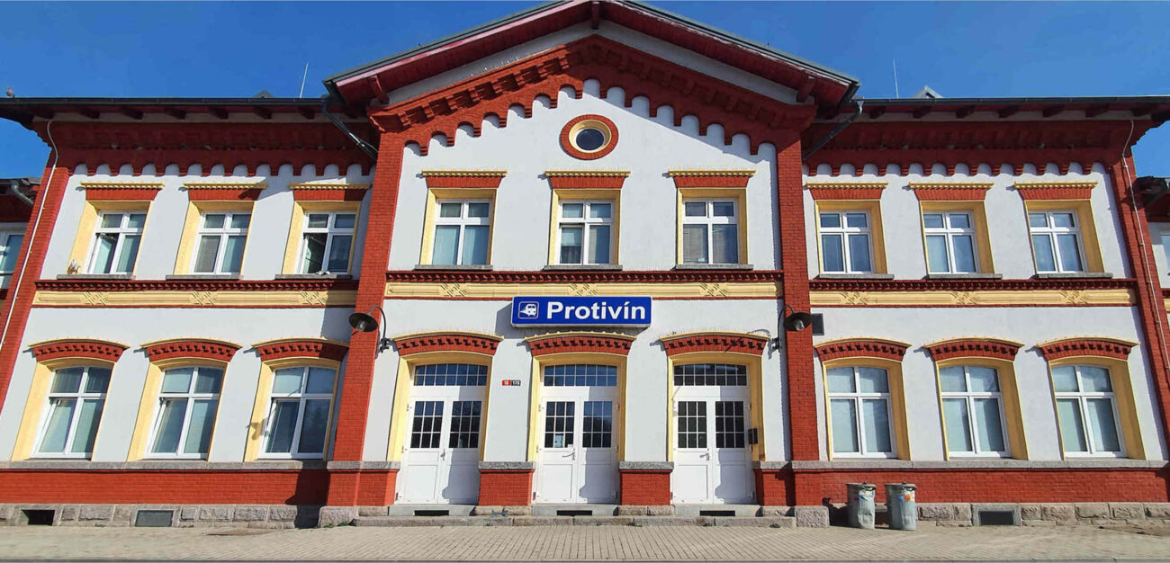 Nádraží v Protivíně