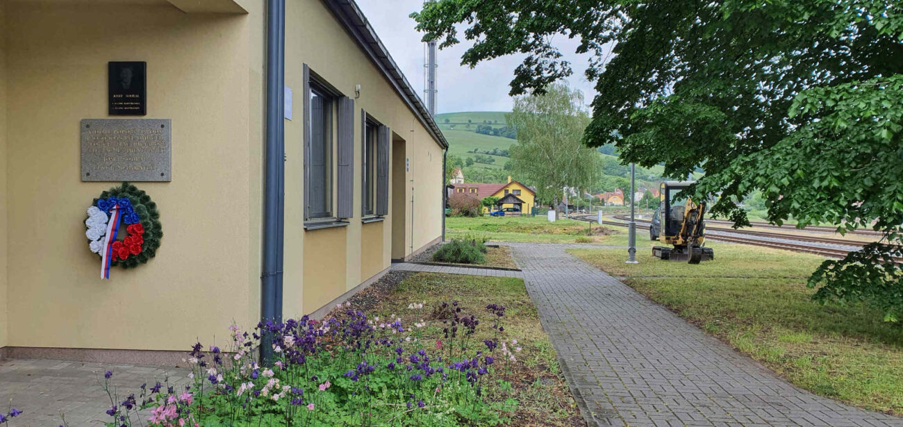 Pamětní deska na Josefa Sourala