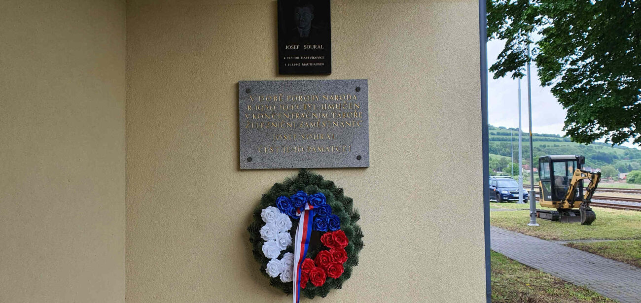 Detail pamětní desky
